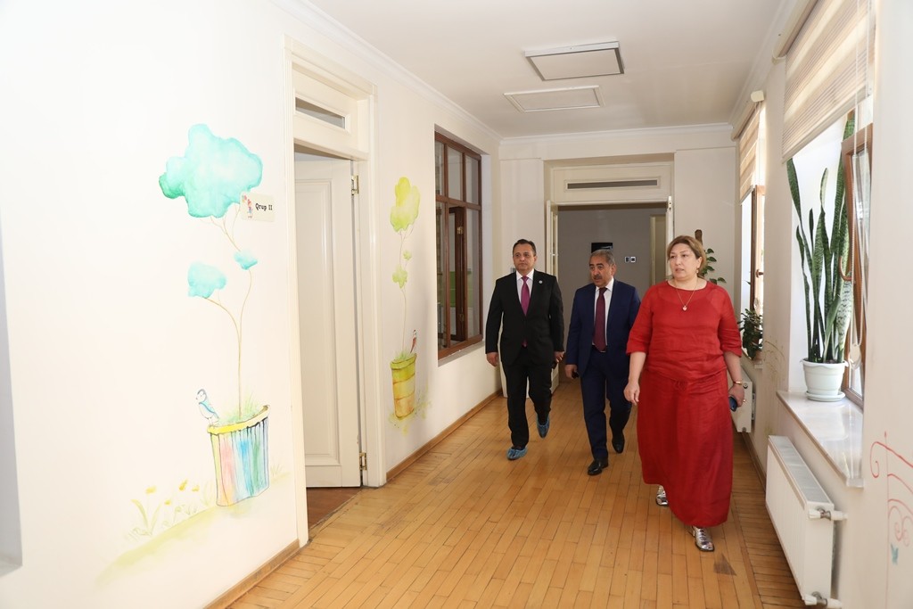 1 saylı körpələr evinə ziyarət təşkil olundu - FOTOLAR